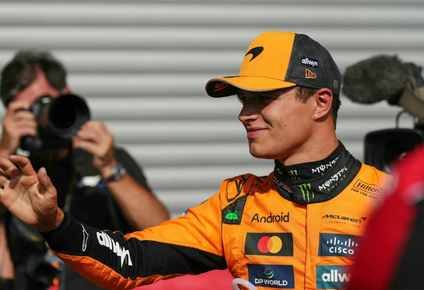Norris se adueñó de la pole position del Gran Premio de Bélgica