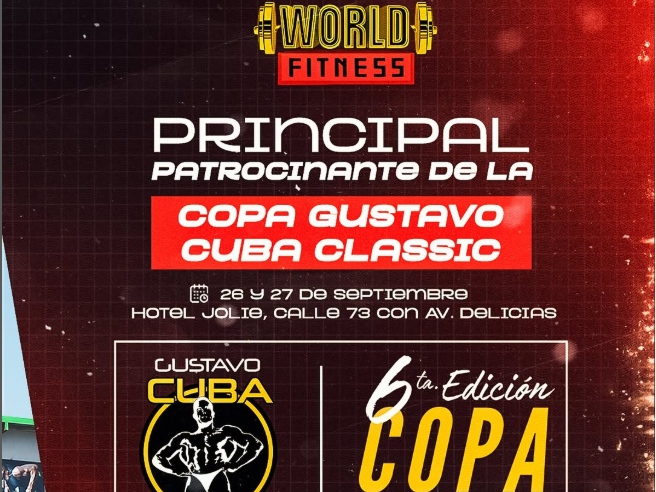 World Fitness, orgulloso patrocinador oficial, de la 6ta Edición de la Copa Gustavo Cuba