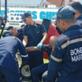 Herido trabajador al quedarle su mano atrapada en una podadora en un estadio de Maracaibo