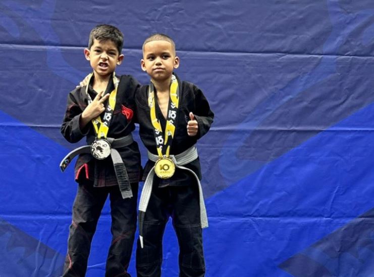 Disciplina y triunfo: niños zulianos conquistan el podio en el Circuito Venezolano de Jiujitsu