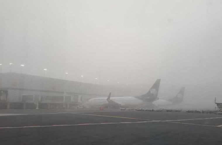 Niebla en CDMX: El Aeropuerto Internacional Benito Juárez suspende operaciones de llegada