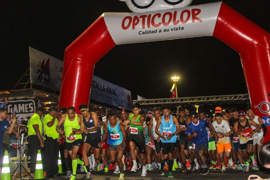 La Carrera 10K Opticolor vibró con más de mil corredores en Maracaibo