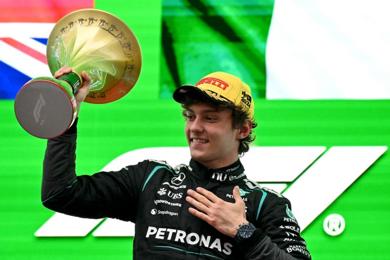 Antonelli conquistó el Gran Premio de China y se convirtió en el segundo piloto más joven en ganar una carrera de F1