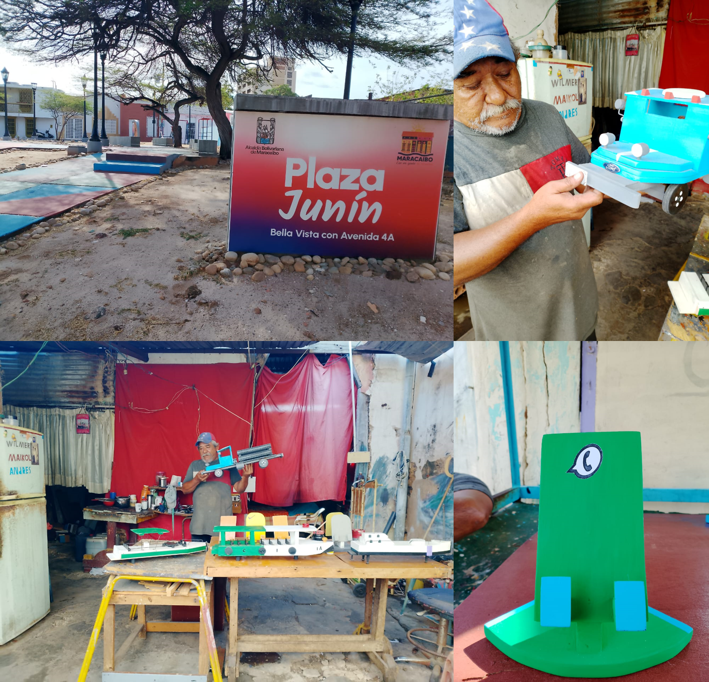 Calle y plaza Junín: Un mar en soledad de Wilmer Molero donde navegan sus barcos