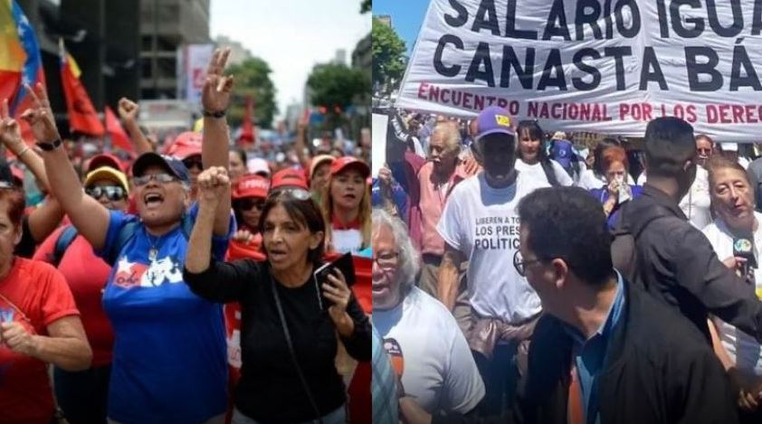 Caracas se moviliza: Dos marchas coinciden con destino a Miraflores este jueves 9 de abril