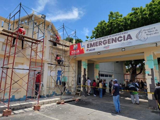Gobernador Luis Caldera: “El Zulia fortalece su red pediátrica con la rehabilitación integral del Hospital de Niños de Veritas”