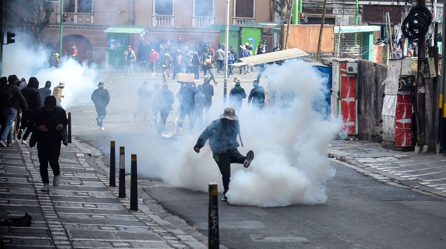 Disturbios que sacuden a Bolivia