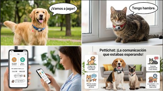 En China fabrican un dispositivo llamado Pettichat, capaz de traducir a perros y gatos