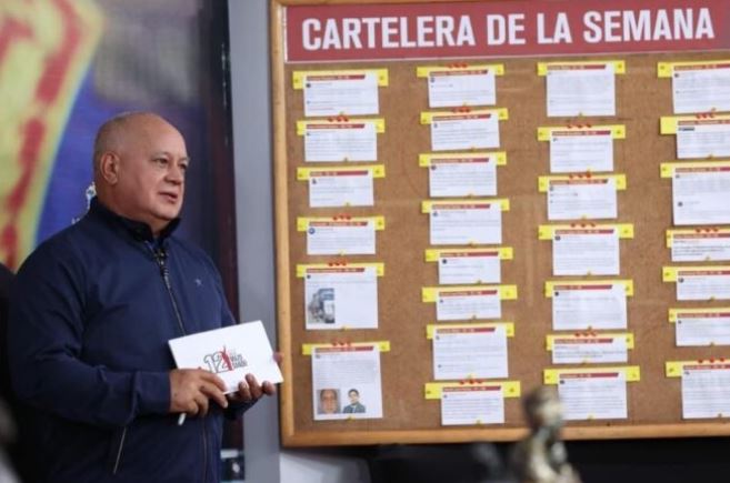 "Unos 22 mil funcionarios policiales han sido dados de baja por malas prácticas": Diosdado Cabello