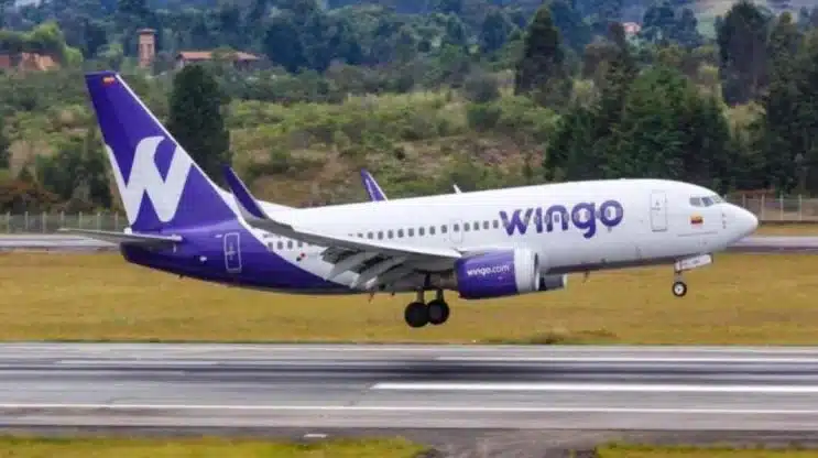 Wingo adelanta al 3 de julio su nueva ruta Bogotá-Valencia por terremotos