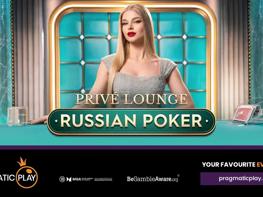 Pragmatic Play incorpora Privé Lounge Russian Poker a su catálogo de casino en vivo