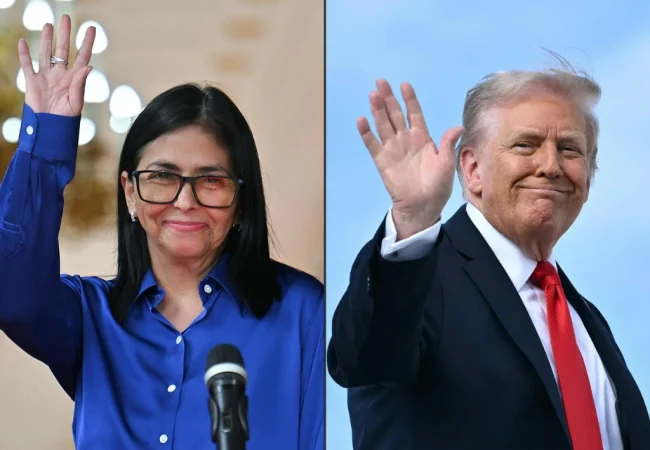 Trump busca reunirse con Delcy Rodríguez durante la Asamblea de la ONU: Según Axios