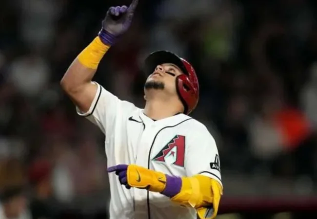 Gabriel Moreno conectó su cuadrangular 15 de la temporada en la derrota de Arizona ante Miami