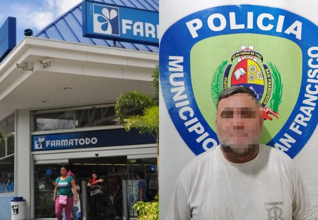 ​Preso por hurtar mercancía en Farmatodo de La Coromoto