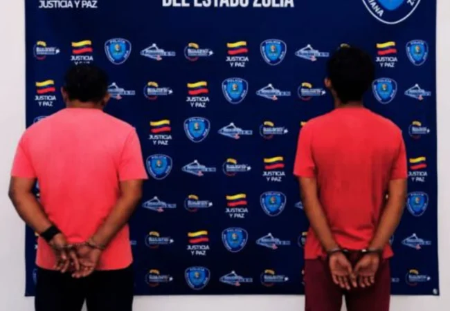 Capturan a dos hombres por agresión física y actos lascivos continuados contra una adolescente en Lagunillas