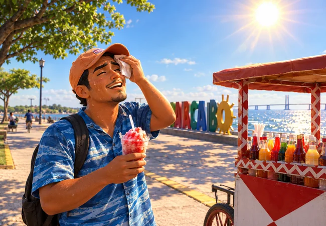No se aguanta el calor en Maracaibo