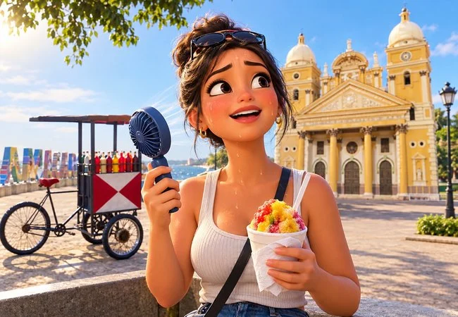 Marabinos recalentados con 41° C