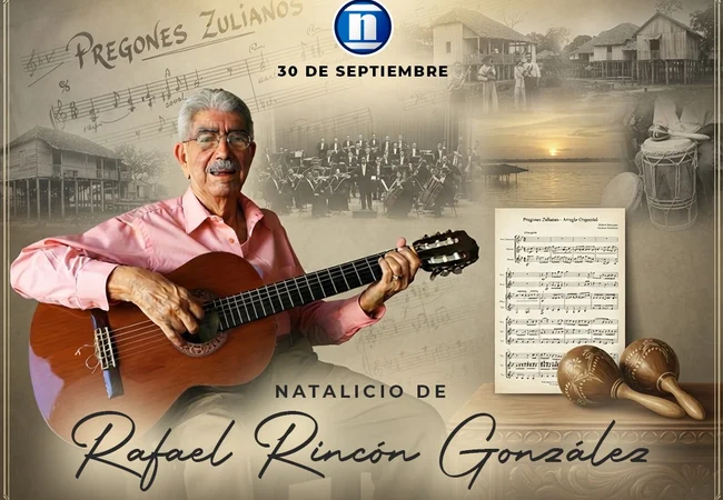 A 104 años de su nacimiento recordamos la magia y el legado de Rafael Rincón González, "El pintor musical del Zulia"
