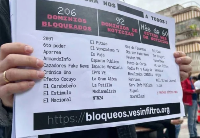 SNTP pide que el desbloqueo a medios digitales sea total y se restituyan las garantías para la libertad de prensa en Venezuela