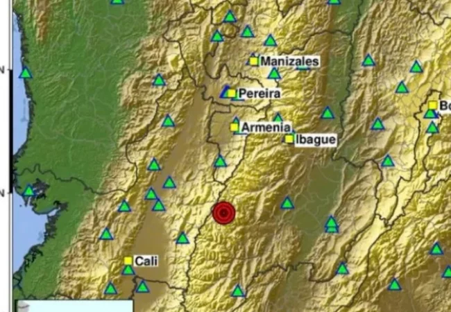Sismo de magnitud 4,5 sacudió el centro occidente de Colombia este miércoles 23-Sep: Se sintió fuerte en Bogotá