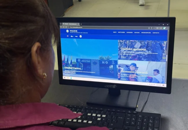 Polisur fortalece las comunicaciones tácticas y habilita portal web para atención directa a los ciudadanos
