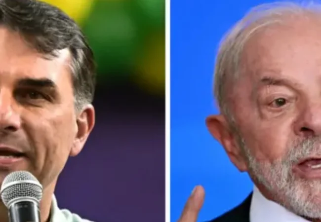  Flávio Bolsonaro y Lula da Silva van a una segunda vuelta