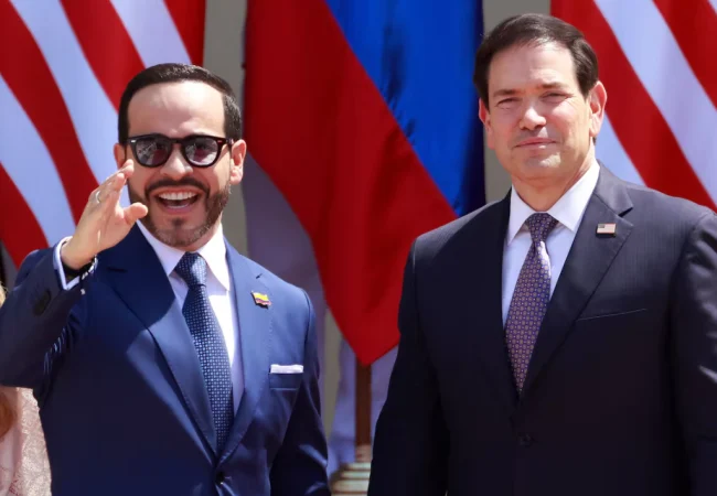 De la Espriella y Marco Rubio conversaron sobre seguridad y cooperación entre Colombia y EEUU