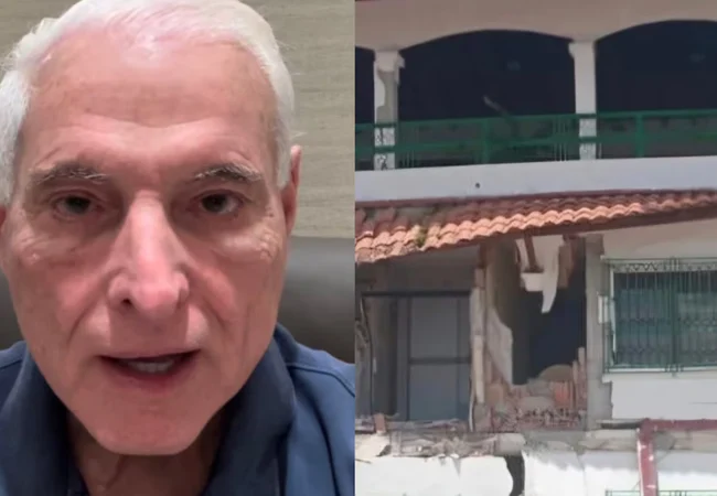 Sismo en Panamá derrumbó parte de la vivienda del expresidente Ricardo Martinelli