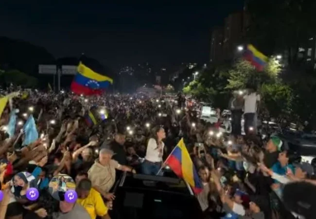 María Corina Machado en Caracas: “¡Este día lo recordaremos siempre!”