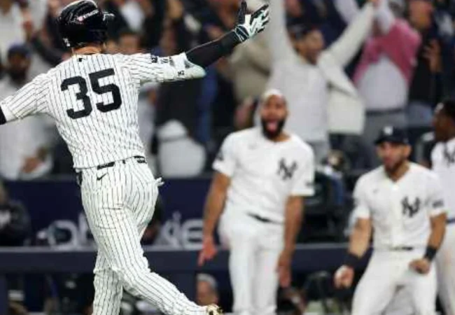 Yankees aplastan a los Medias Rojas y avanzan a la Serie Divisional de la Liga Americana