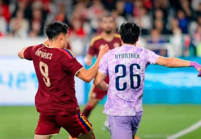 La Vinotinto firma un empate sin goles ante Corea del Sur en su segundo amistoso