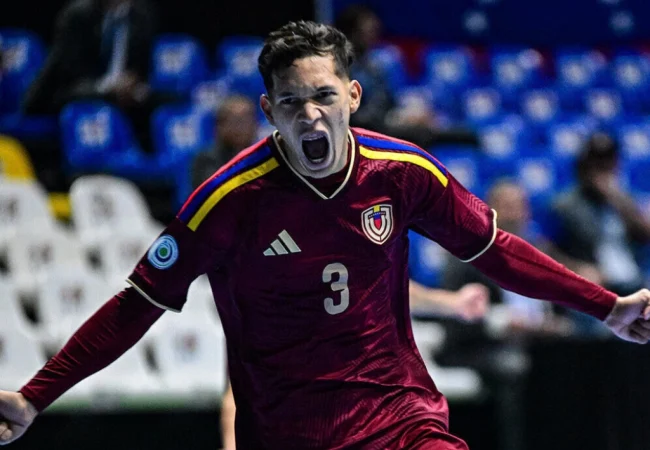 Venezuela supera a Chile y clasifica a la final del Sudamericano Sub-20 de Futsal
