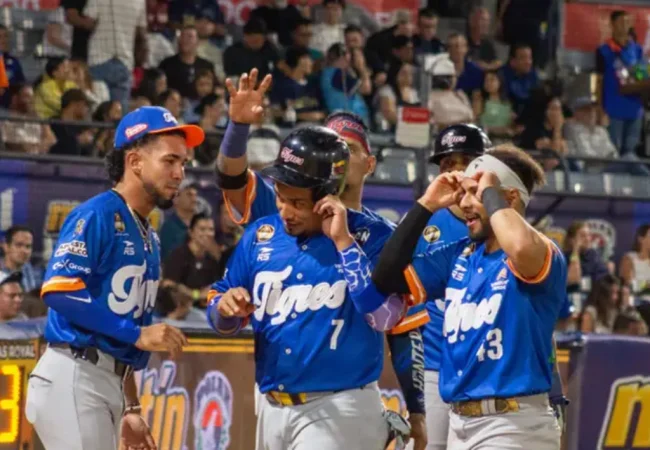 Tigres supera a Magallanes en extrainning tras un dramático choque en Valencia