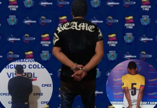 Cpbez arrestó a tres hombres por violencia de género y actos lascivos en el Zulia