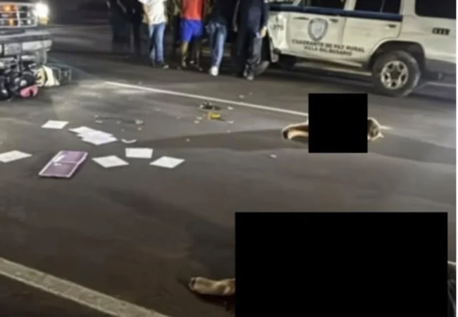 Dos personas resultaron lesionadas tras colisión vial en La Villa del Rosario